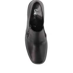 Smart Leather Slip-On Shoes - Black