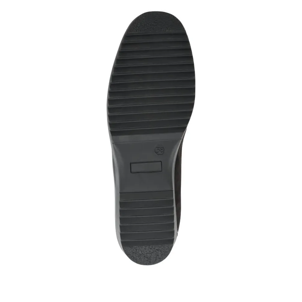 Smart Leather Slip-On Shoes - Black