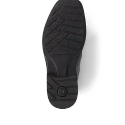 Smart Leather Slip-On Shoes - Black