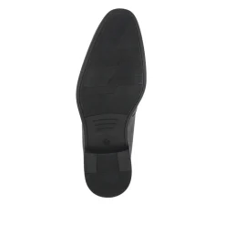 Smart Leather Slip-On Shoes - Black