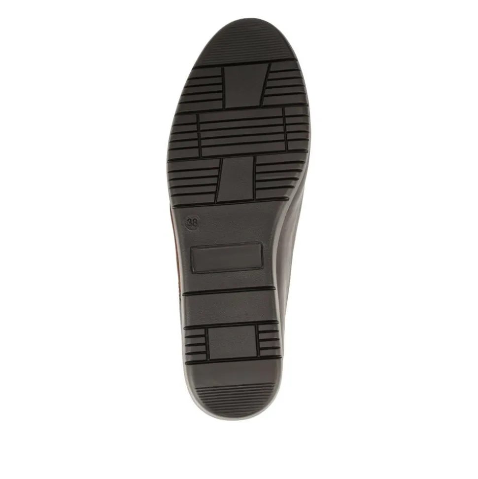 Smart Leather Slip-On Shoes - Brown