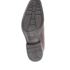 Smart Leather Slip On Shoes - Dark Brown