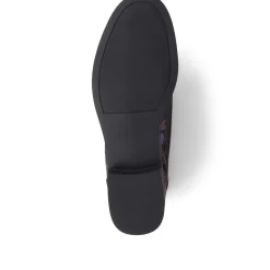 Smart Patent Loafers - Black Floral