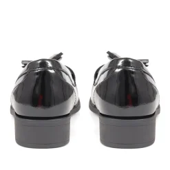 Smart Patent Loafers - Black Patent