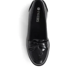 Smart Patent Loafers - Black Patent