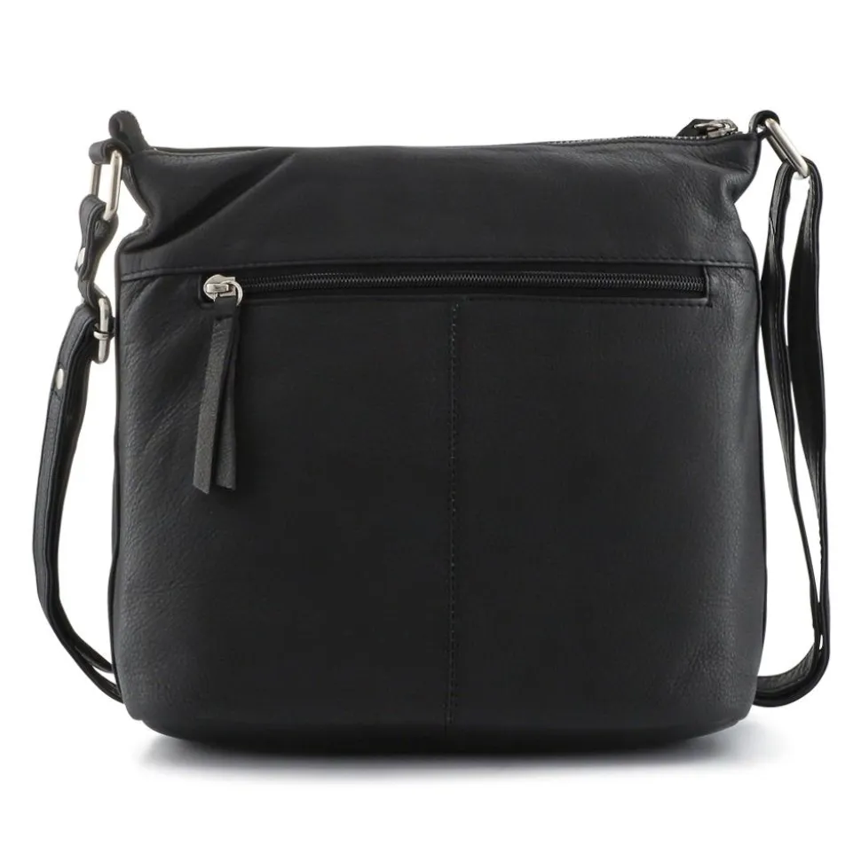 Smart Quilted Crossbody Bag - Black