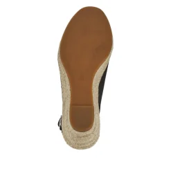 Smart Slingback Espadrilles - Black