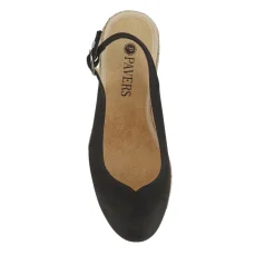 Smart Slingback Espadrilles - Black