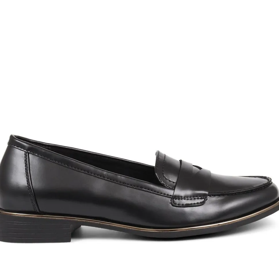Smart Slip-on Loafers - Black