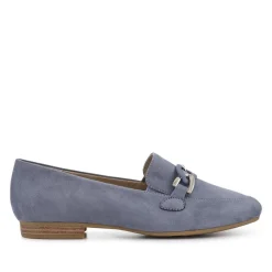 Smart Slip On Loafers - Light Blue