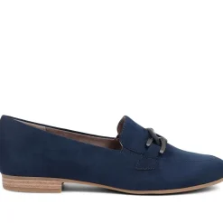 Smart Slip On Loafers - Navy