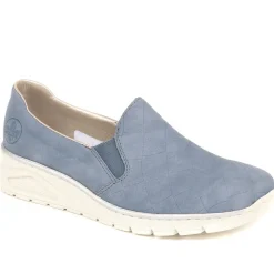 Smart Slip-On Shoes - Blue