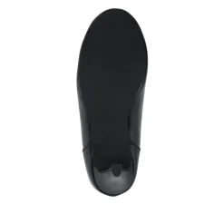 Smart Stiletto Heel Slip On Ankle Boots - Black