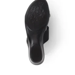 Smart Toe Post Sandals - Black