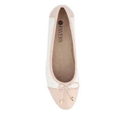 Smart Two-Tone Pumps - White-Beige