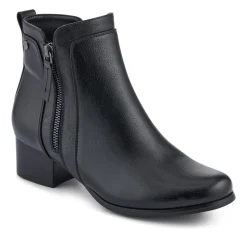 Smart Zip-Fastening Boots - Black