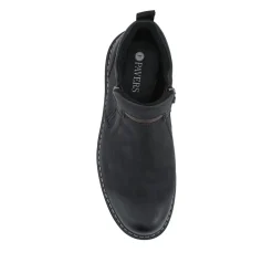 Smart Zip-Up Boots - Black
