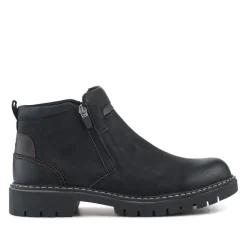 Smart Zip-Up Boots - Black