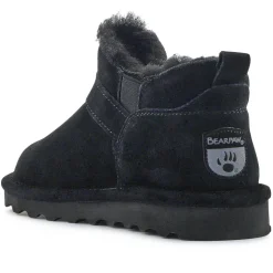 Soft Buckle-Detailed Ankle Boots - Black