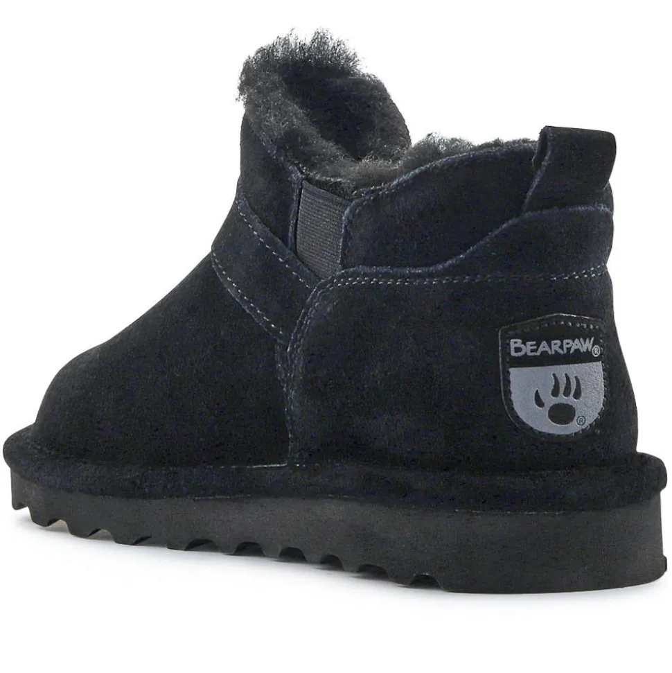 Soft Buckle-Detailed Ankle Boots - Black