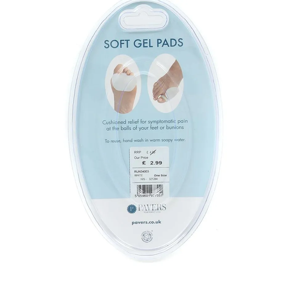 Soft Gel Pads - White