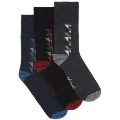 Soft Top Socks - Black Multi