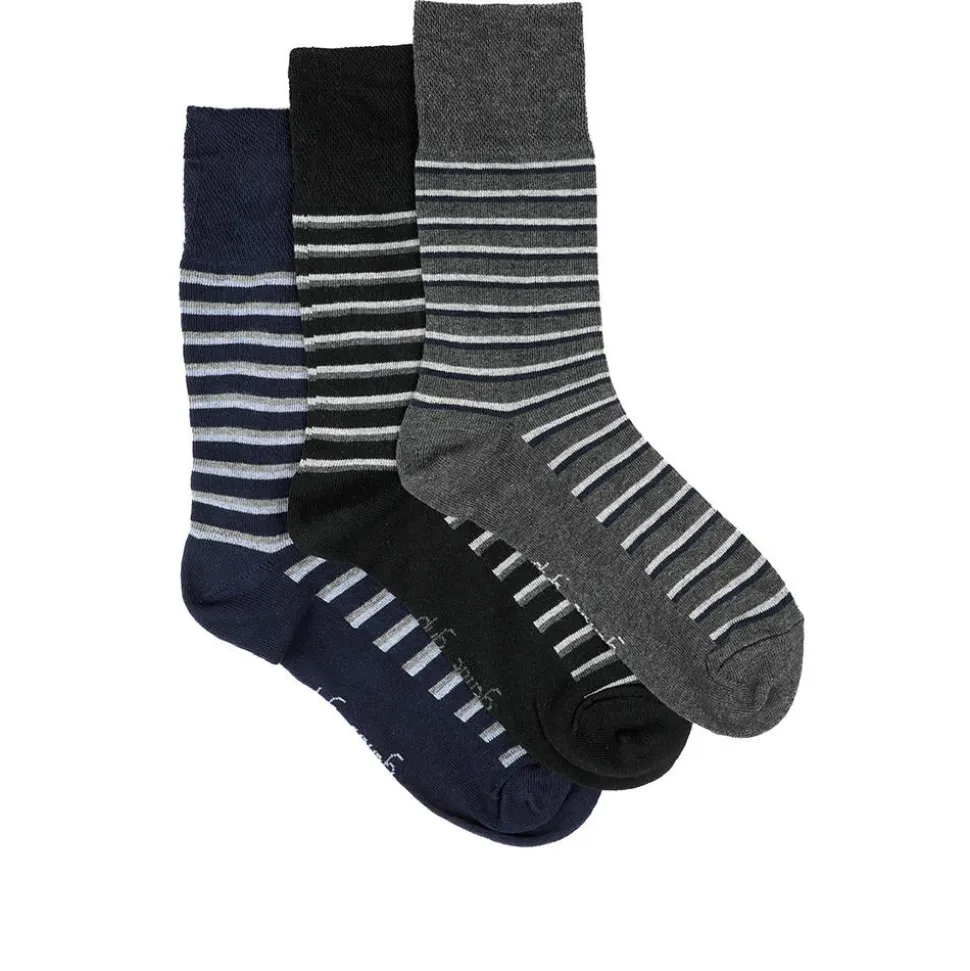 Soft Top Socks - Grey Blue