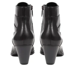 Sonia Heeled Boots - Black