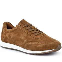Southend2 Leather Trainers - Tan Suede