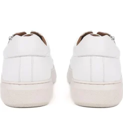 Spenser Leather Trainers - White