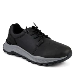 Sporty Lace Up Shoes - Black