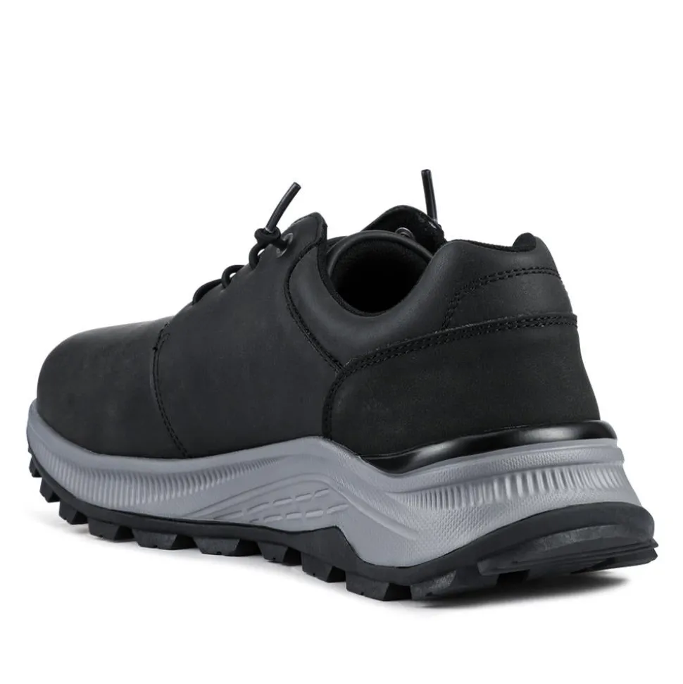 Sporty Lace Up Shoes - Black
