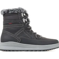 Standard Lace-Up Snow Boots - Black
