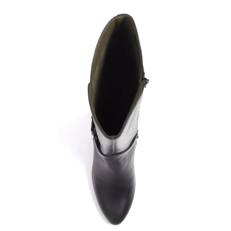 Stiletto Long Boots - Black