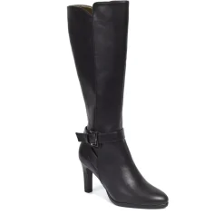 Stiletto Long Boots - Black