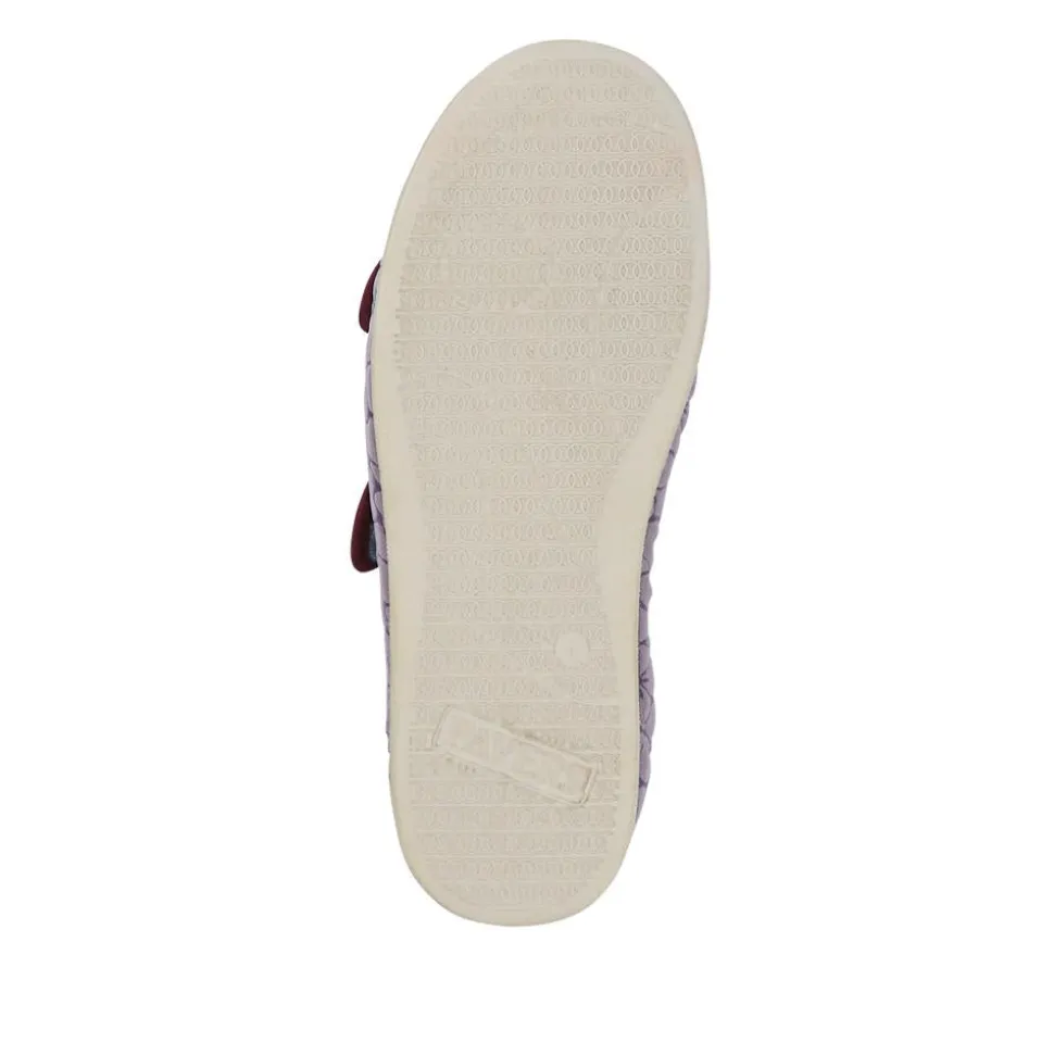 Strapped Memory Foam Slippers - Navy