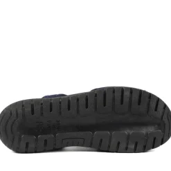 Stretch Comfort Sandals with Cushioned Insole - Navy