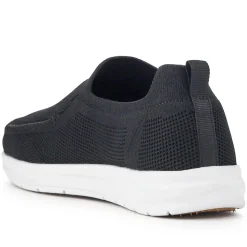 Stretchy Slip-On Shoes - Black