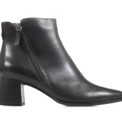 Sylvana Block Heel Ankle Boots - Black