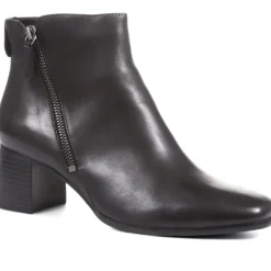 Sylvana Block Heel Ankle Boots - Black