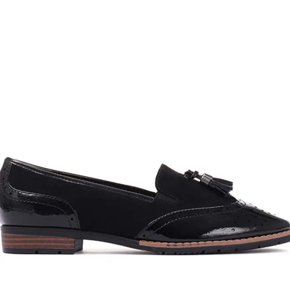 Tassel Loafers - Black