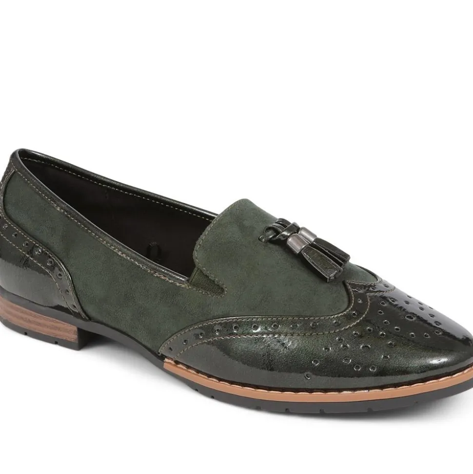 Tassel Loafers - Khaki