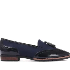 Tassel Loafers - Navy