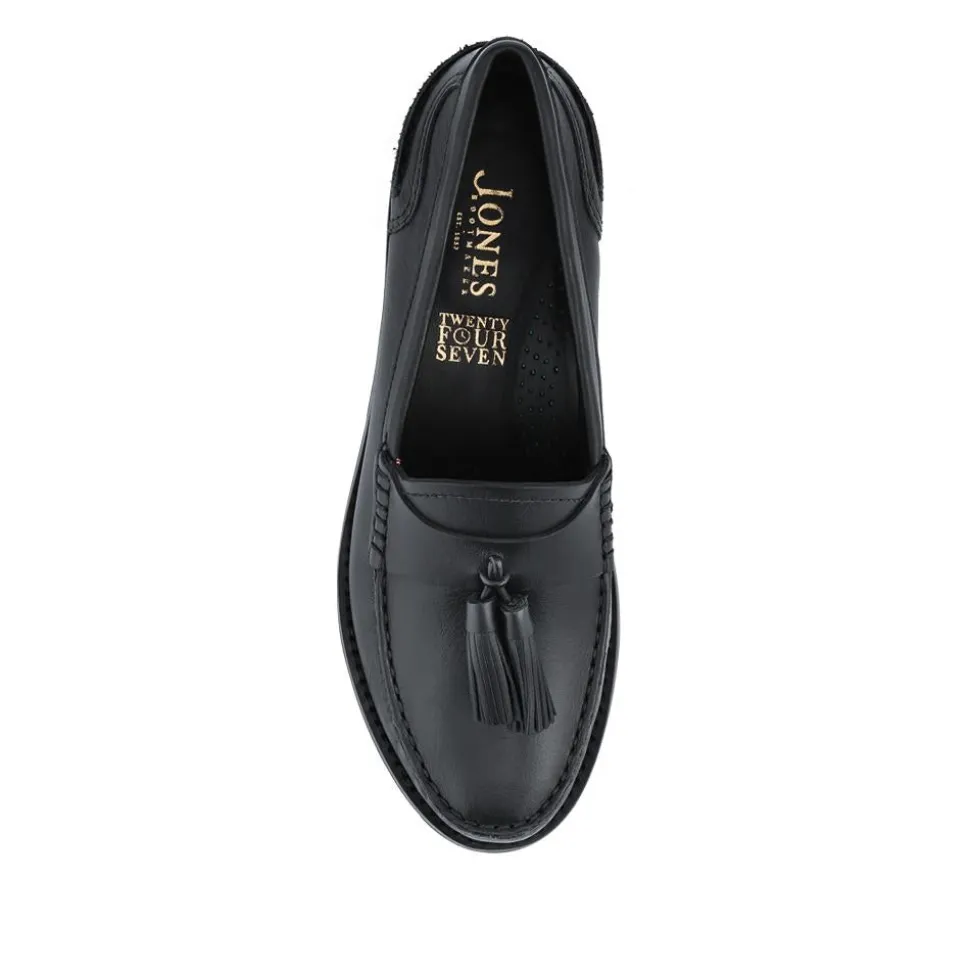 Tiffany Smart Leather Moccasins - Black