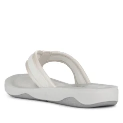 Toe-Post Sandals - White-White