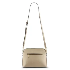 Tonal Cross-Body Bag - Gold