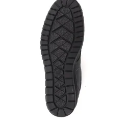 Touch-Fasten Floral Monk Shoes - Black Floral
