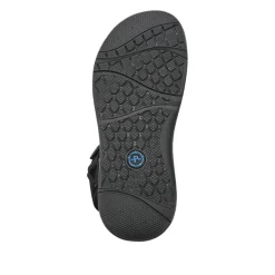Touch-Fastening Casual Sandals - Black