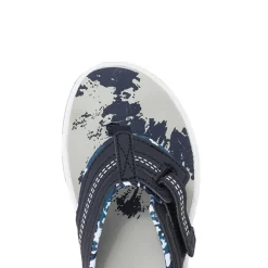 Touch-Fastening Toe Post Sandals - Navy