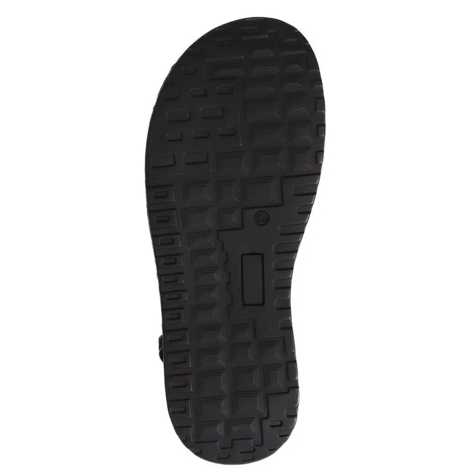 Touch-Fasten Sandals - Black